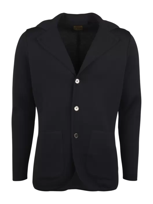 Navy Merino Wool Blazer för 4499 kr på Stenströms