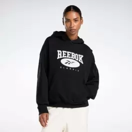 Classics Archive Essentials hoodie i fransk frotté med stor logotyp för 364 kr på Reebok