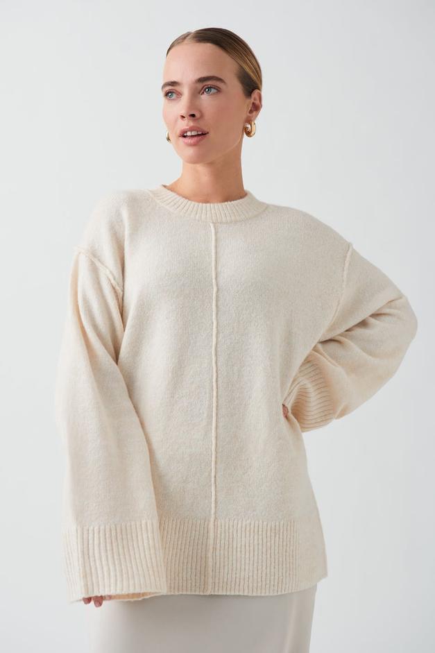 Knitted sweater för 119,98 kr på Gina Tricot