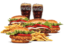 2 Whopper Meal + 2 Crispy Chicken för 199 kr på Burger King