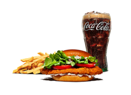 Chicken King Meal för 79 kr på Burger King