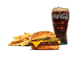 Cheeseburger Meal för 40 kr på Burger King