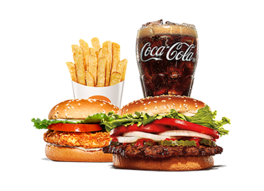 Whopper Meal + Crispy Chicken för 99 kr på Burger King