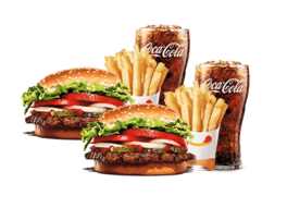2 Whopper Meal för 139 kr på Burger King