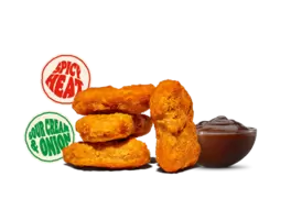 4 Shaking Nuggets (Sour Cream & Onion or Spicy Heat) + Dip för 15 kr på Burger King