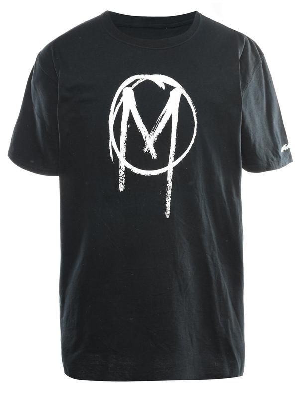 Black Printed T-shirt - M för 154 kr på Beyond Retro