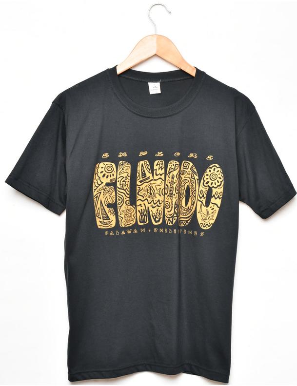 Black Printed T-shirt - M för 101 kr på Beyond Retro