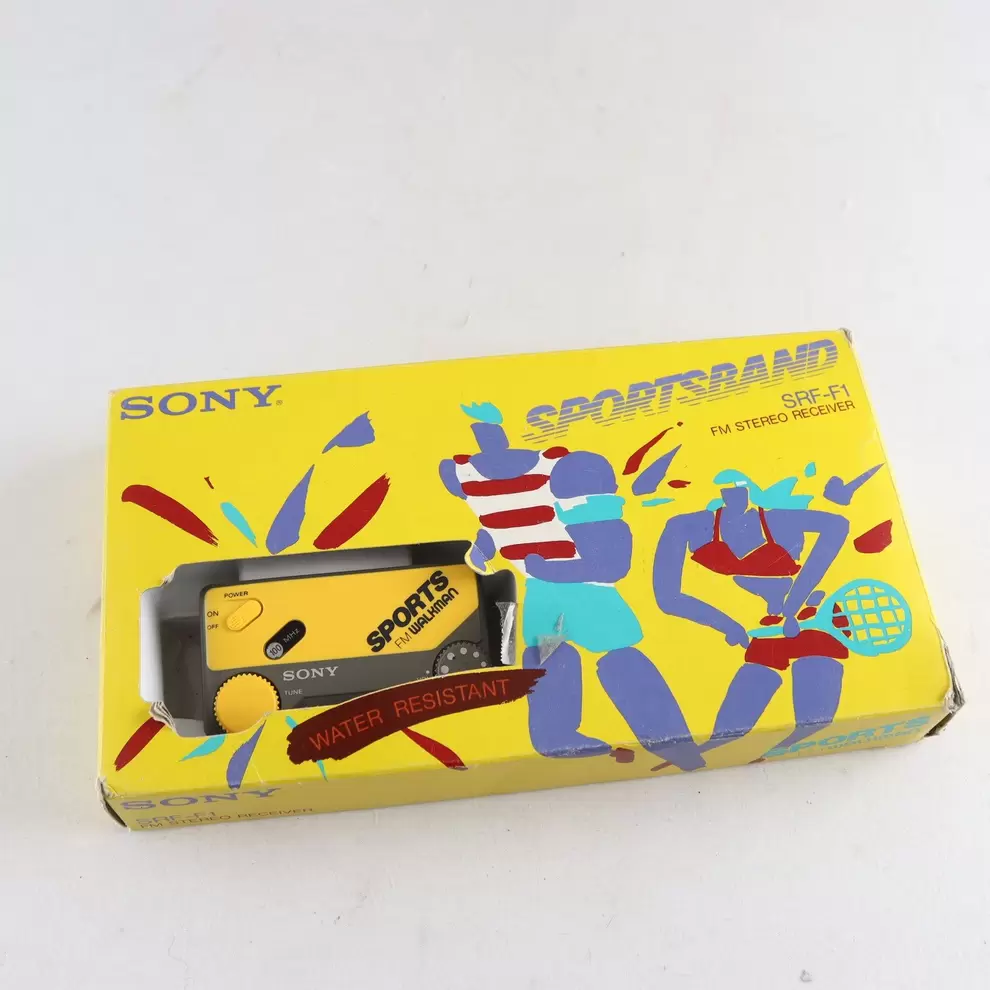 Radio, Sony FM Sports Walkman, SRF-F1 för 396 kr på Myrorna