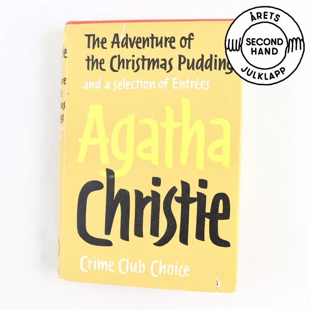 Agatha Christie, The Adventure of the Christmas Pudding (1:a utg, 1960) för 110 kr på Myrorna