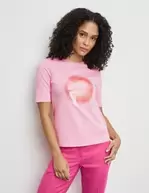 Sustainable T-shirt with sequins för 39,99 kr på Gerry Weber