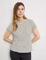 Striped short sleeve top för 37,99 kr på Gerry Weber