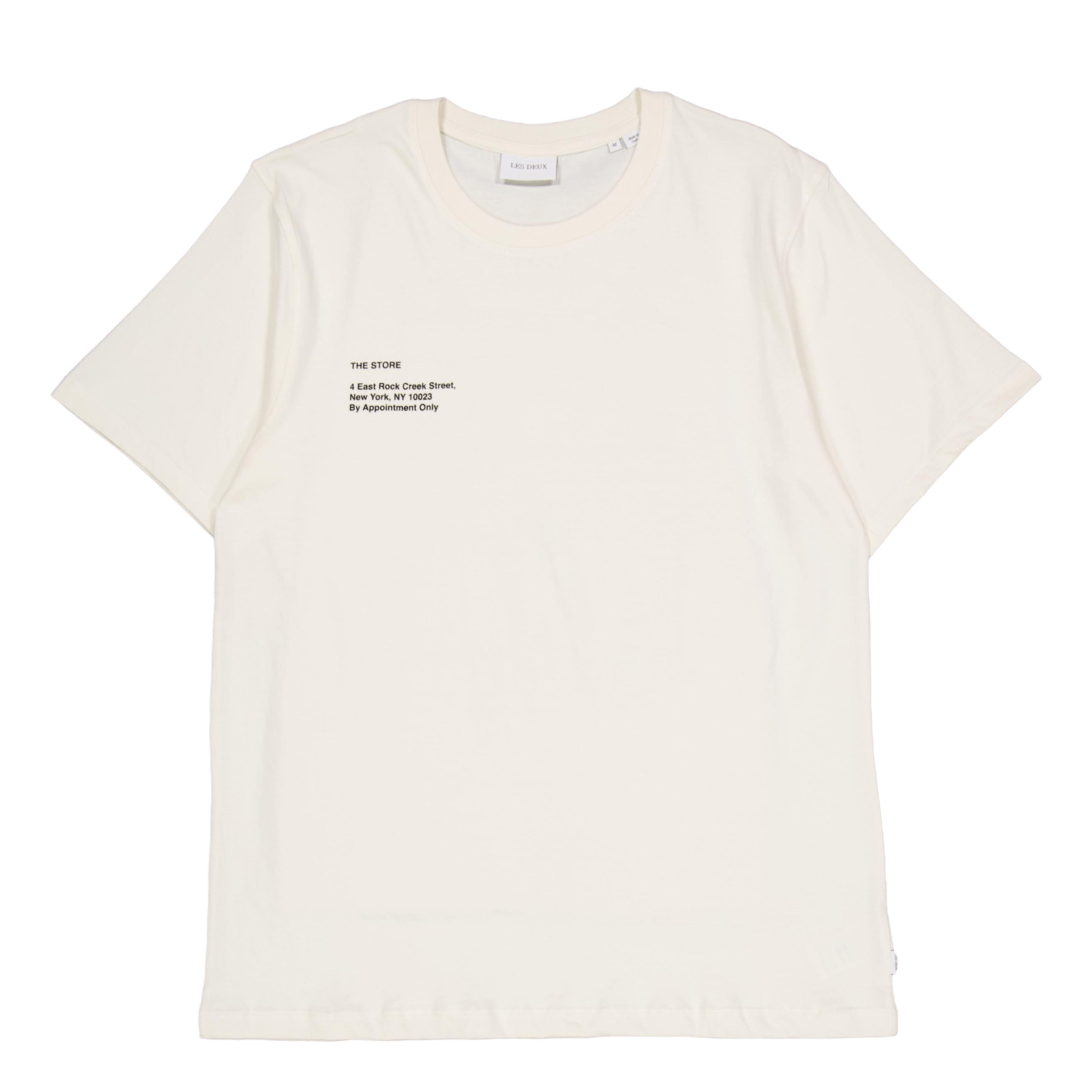 Neighborhood T-shirt Ivory/black för 599 kr på Stayhard