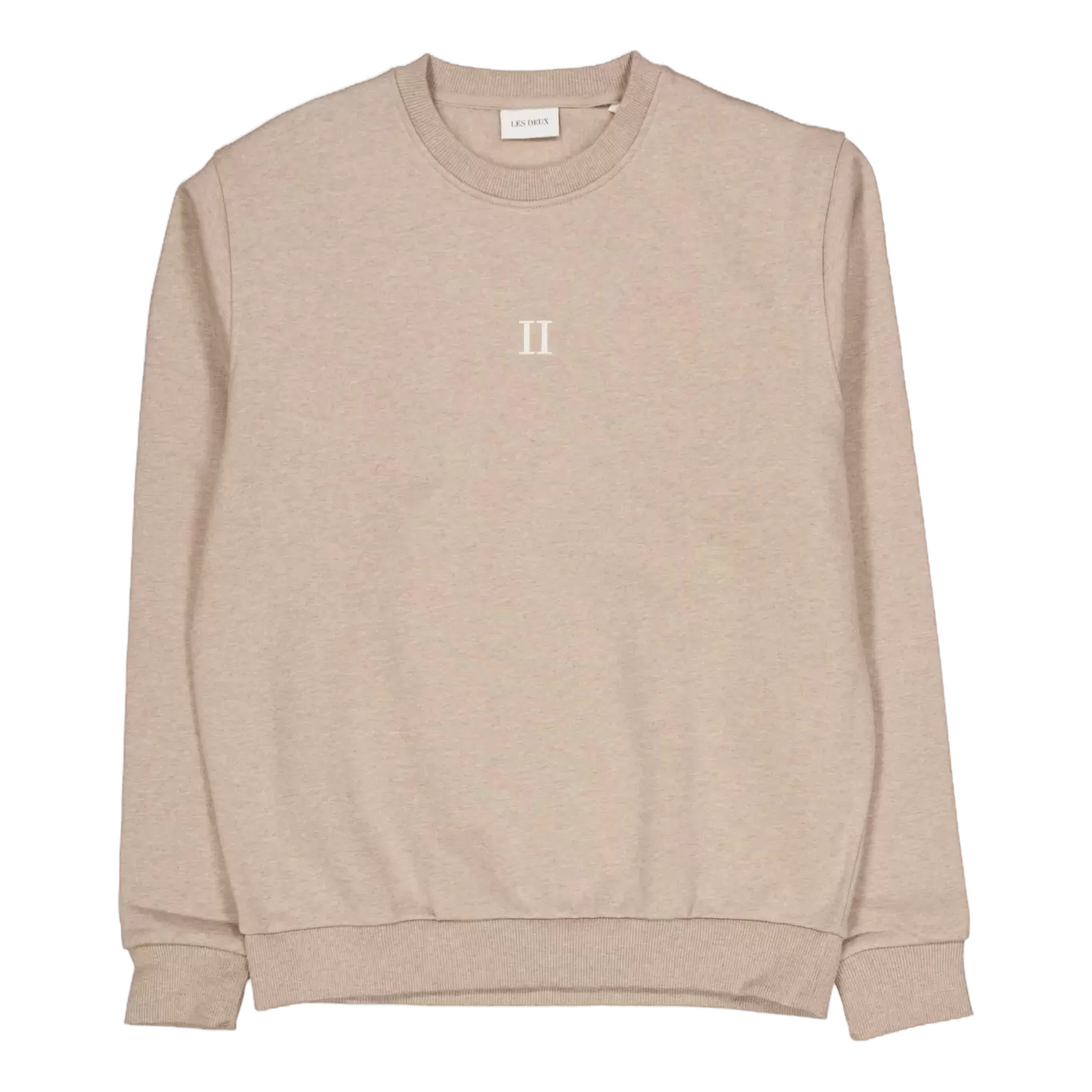 Mini Encore Sweatshirt 2.0 Dark Sand Melange/ivory för 1099 kr på Stayhard