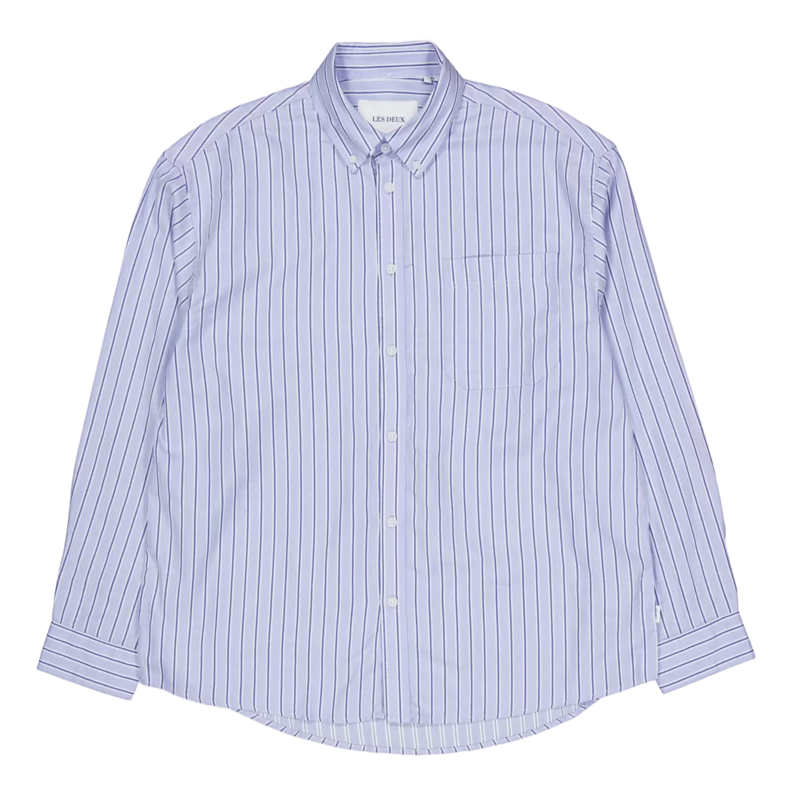 Kolton Herringbone Poplin Shir White/bel Air Blue för 1399 kr på Stayhard