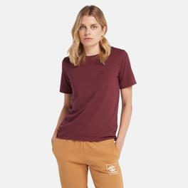 Exeter River T-Shirt for Women in Burgundy för 174,5 kr på Timberland