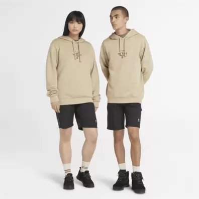 All Gender Front Graphic Hoodie in Beige för 749,5 kr på Timberland