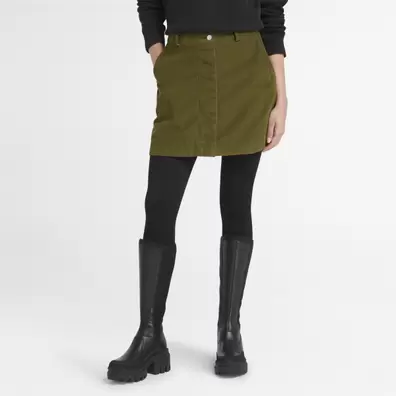 Needle Corduroy Skirt for Women in Green för 499,5 kr på Timberland