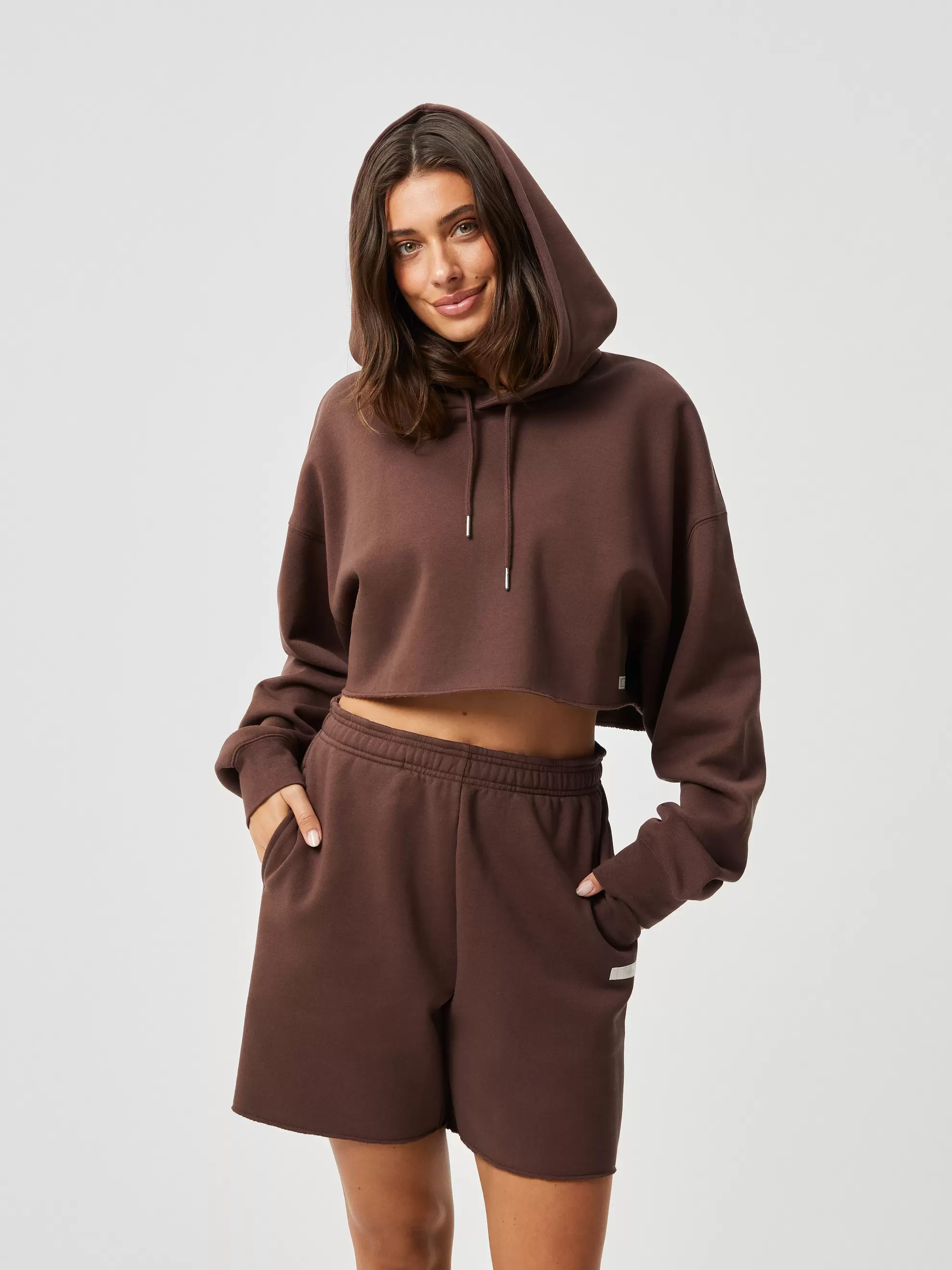 Studio Oversized Cropped Hoodie för 524,25 kr på Björn Borg