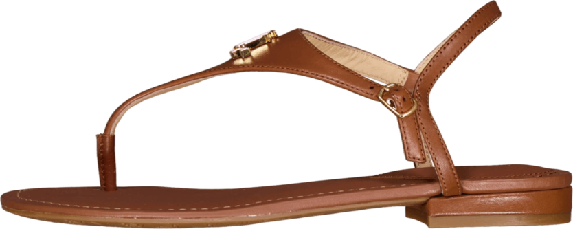 Ellington Burnished Leather Sandal Deep Saddle Tan för 1299 kr på Footway