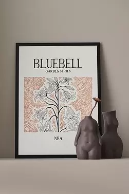 Poster Bluebell för 89 kr på Ellos