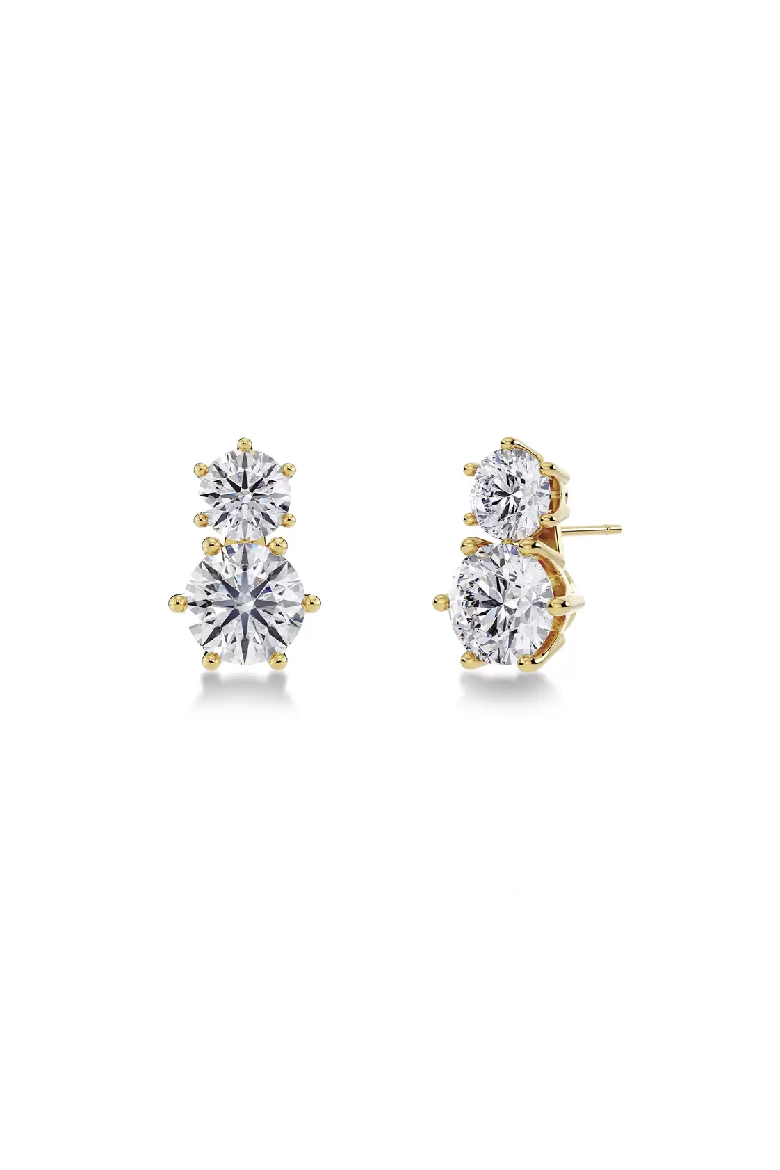 Crown studs duo gold för 399 kr på MQ