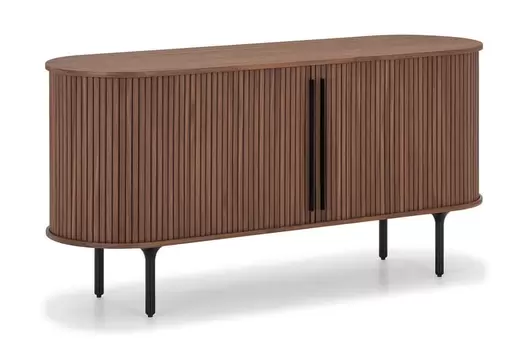 Sideboard Neandir 150x45 cm Massiv Valnöt för 5499 kr på Chilli