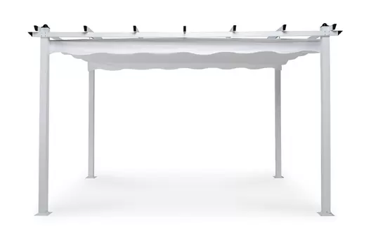 Pergola med Hopfällbart Tak 395x295x245 för 3799 kr på Chilli