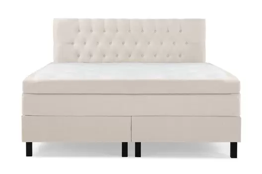 Komplett Sängpaket Olivia 180x200 Diamant Sänggavel Beige för 9999 kr på Chilli