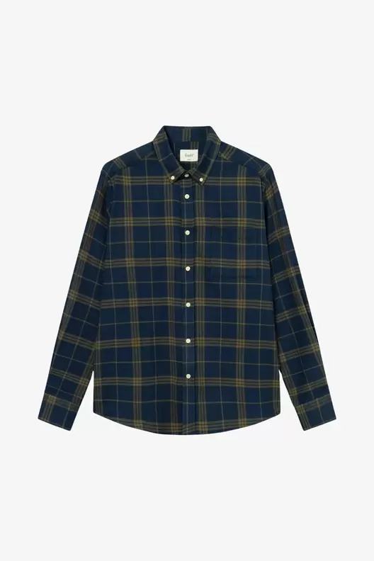 Hornet Flannel Shirt Navy/Army för 1600 kr på Grandpa