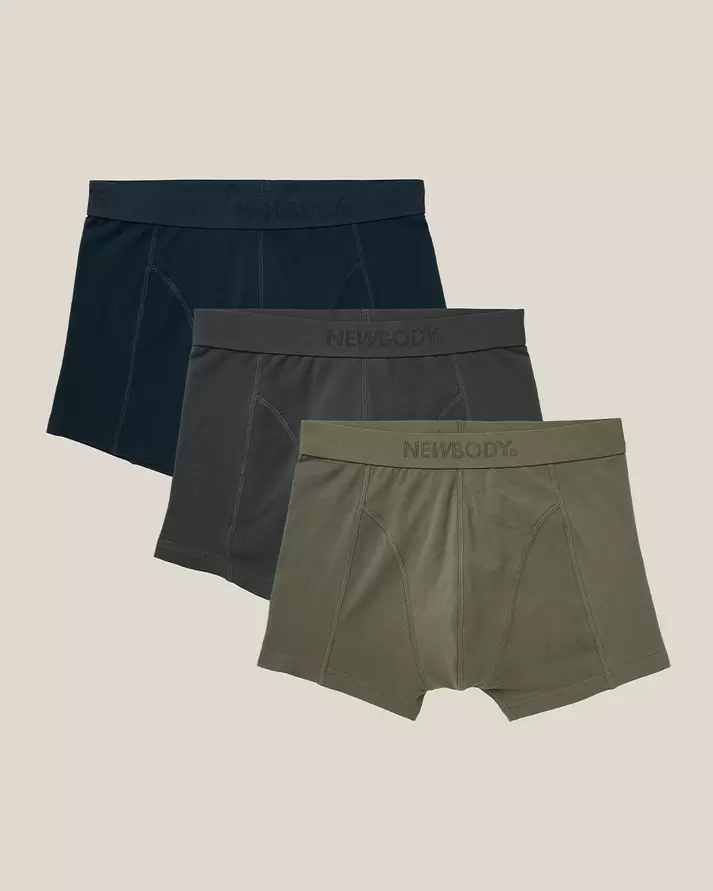 3-pack Junior Low Trunk midnight för 120 kr på Newbody