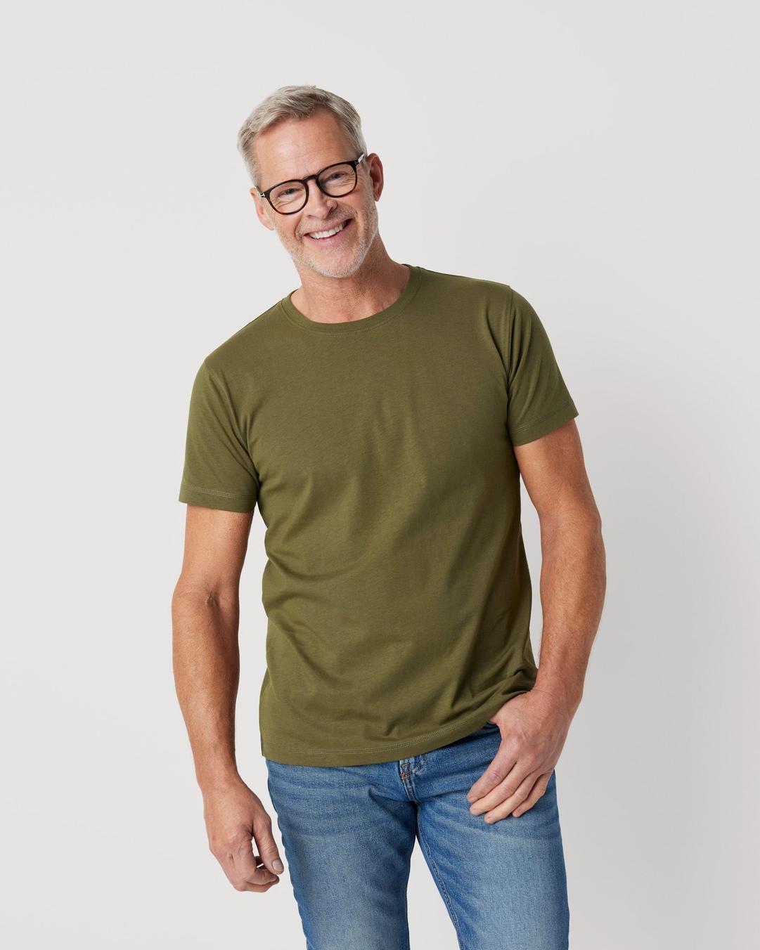2-pack Men's T-shirt earth för 200 kr på Newbody