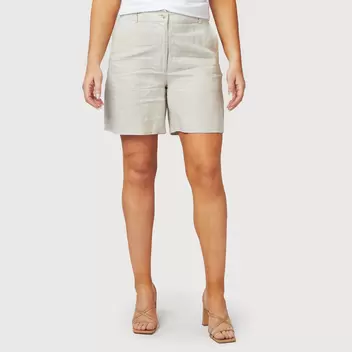 Emily linneshorts - Ljusbeige för 359 kr på Joy Shop