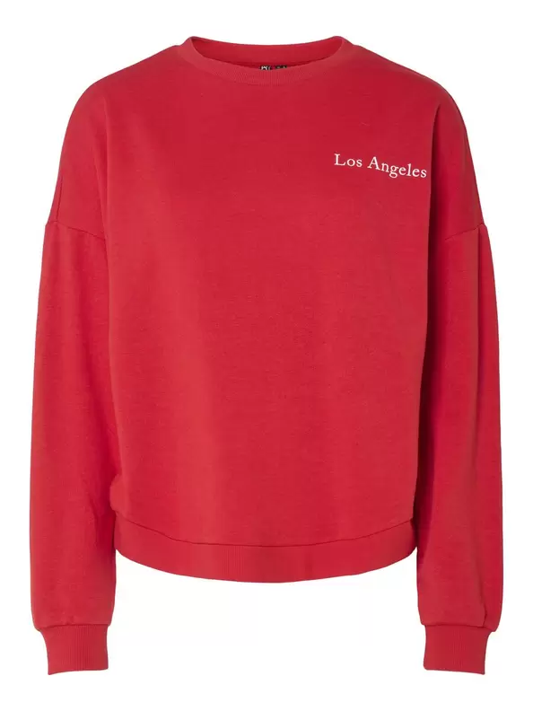 Pieces PCSKYLAR SWEATSHIRT, High Risk Red, highres - 17153962_HighRiskRed_1148398_001.jpg för 239,95 kr på Pieces