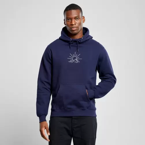 Hoodie Falun Mountain Line Navy för 629,3 kr på TSHIRT STORE