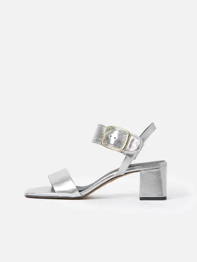 Maybell Metallic Heeled Sandal för 1050 kr på Jigsaw