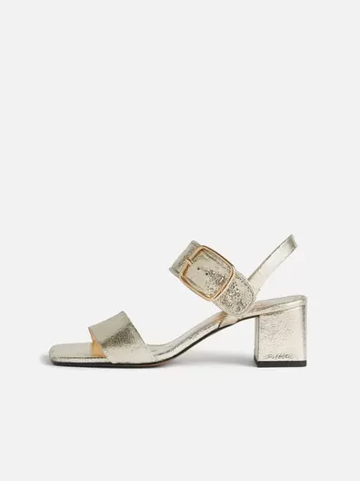 Maybell Metallic Heeled Sandal för 1050 kr på Jigsaw