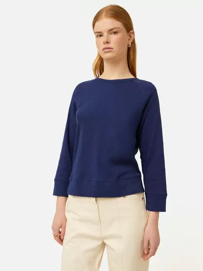 Cotton Luxe Raglan Tee för 725 kr på Jigsaw