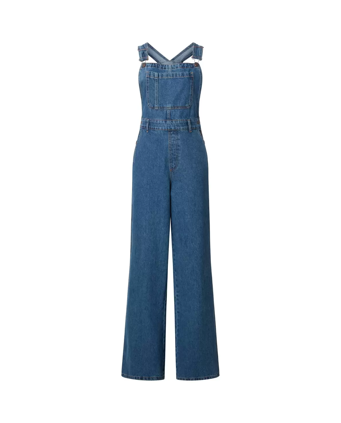 Nicole denim dungaree medium blue denim för 2495 kr på Nordiska Kompaniet