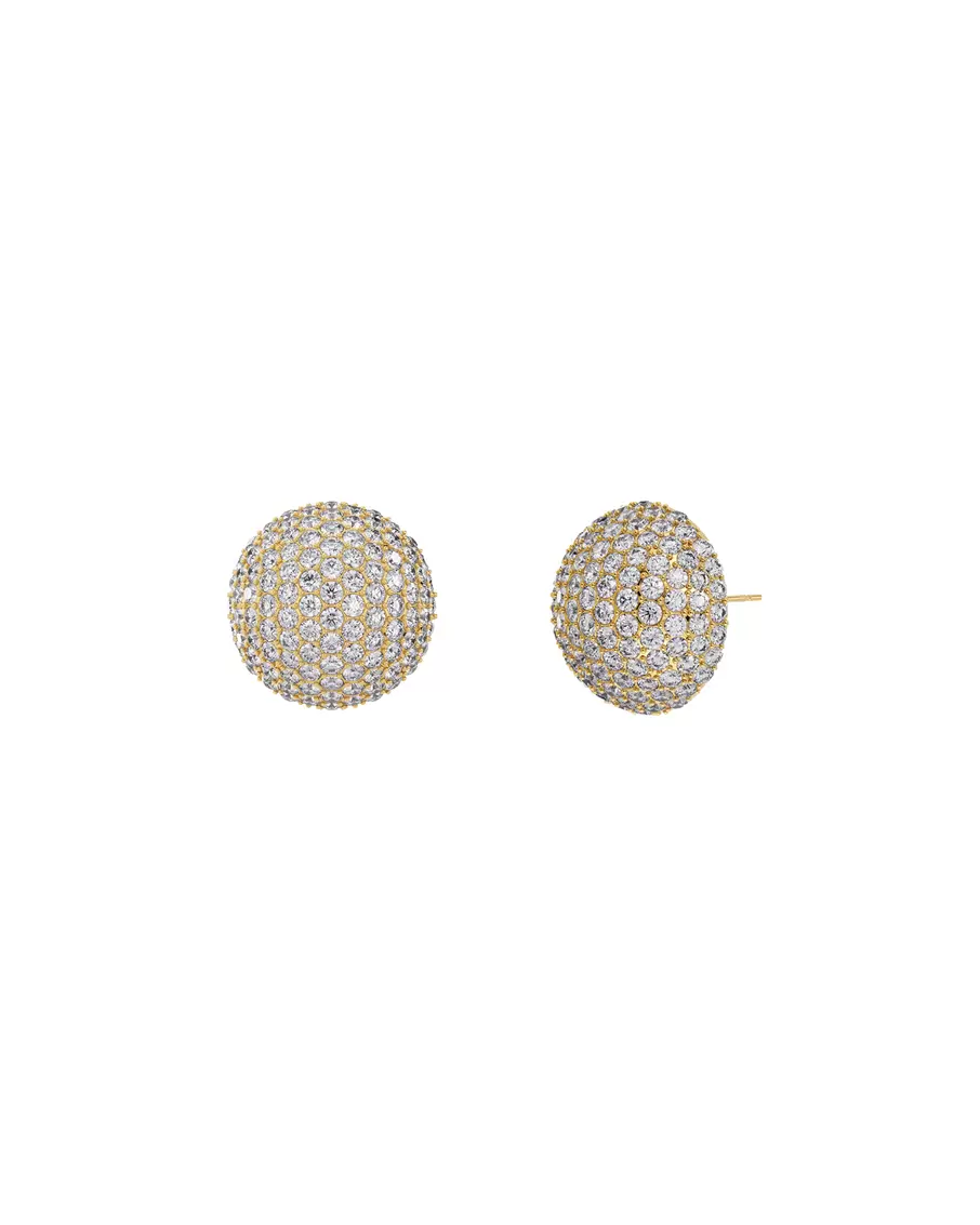 Örhängen bead sparkle studs förgyllt silver för 699 kr på Nordiska Kompaniet