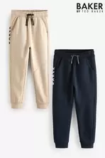 Baker by Ted Baker Navy/Stone Joggers 2 Pack för 740 kr på Next