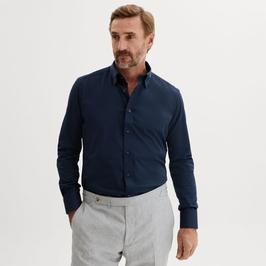 Marinblå Businesskjorta med Stretch för 1098 kr på Tailor Store