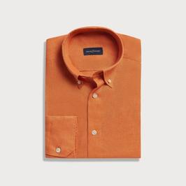 Orange linneskjorta för 1048 kr på Tailor Store