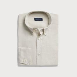 Benvit linneskjorta för 1048 kr på Tailor Store