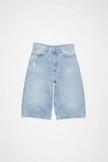 Denim shorts - Loose fit för 4000 kr på Acne Studios