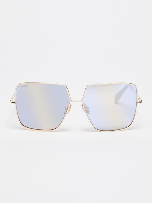 Oversized metal sunglasses för 3260 kr på Max Mara