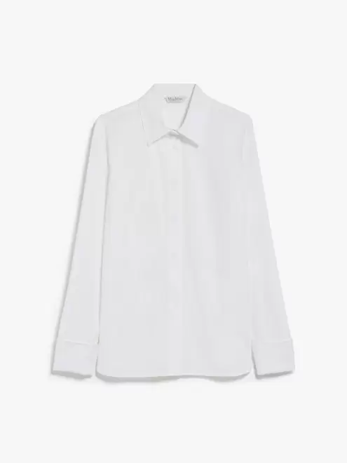 Men’s-style cotton crepe shirt för 4290 kr på Max Mara