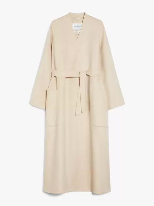 Camel wrap coat för 40990 kr på Max Mara