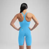 Women's Fastskin LZR Pure Valor 2.0 Closedback Kneeskin Blue/Red för 3499 kr på Speedo