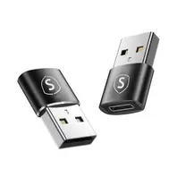 SiGN USB-C till USB-A Adapter, 2-pack för 99 kr på Batteriexperten