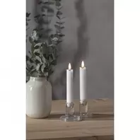 LED ANTIKLJUS FLAMME / 2-pack / 15 cm / Batteri / timer för 129 kr på Batteriexperten